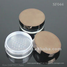 SF044 frasco vacío cosmético para polvo suelto